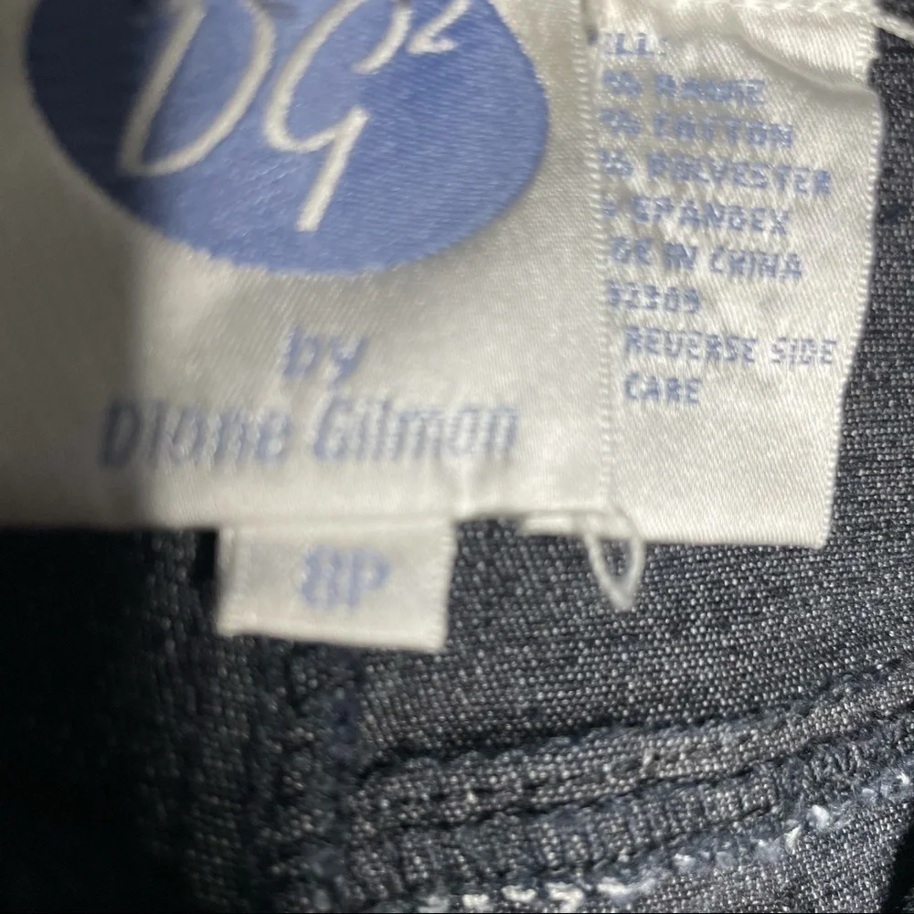 DG2 by Diane Gilman Jeans with stud pockets 8P - Picture 3 of 4
